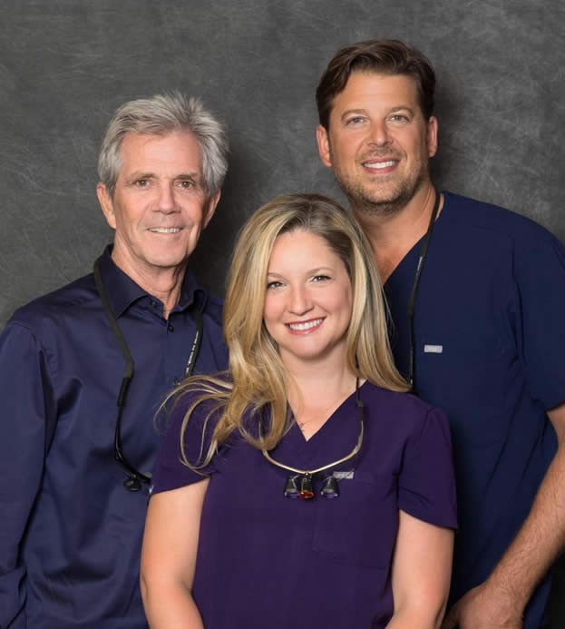 Drs. Monteiro, Marcus and Goldberg together at their Stratford, CT dental practice