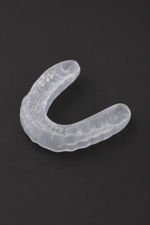 Teeth grinding mouth guard at Goldberg Marcus Monteiro Dental Associates